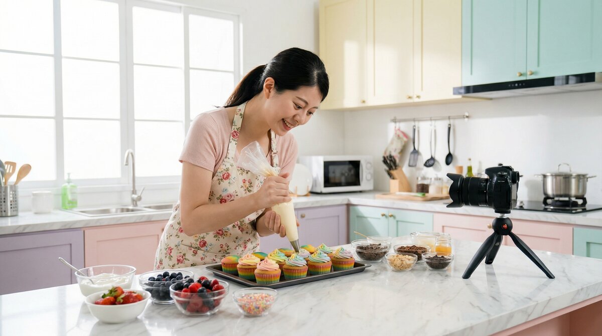 瓜老师笔记美食视频